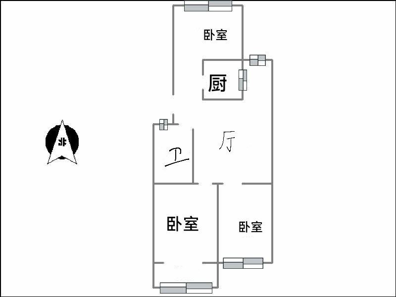 御景苑  3室2厅1卫   115.00万