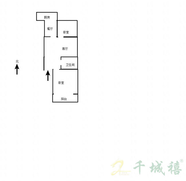 明怡街20号院  2室2厅1卫   62.00万室内图1