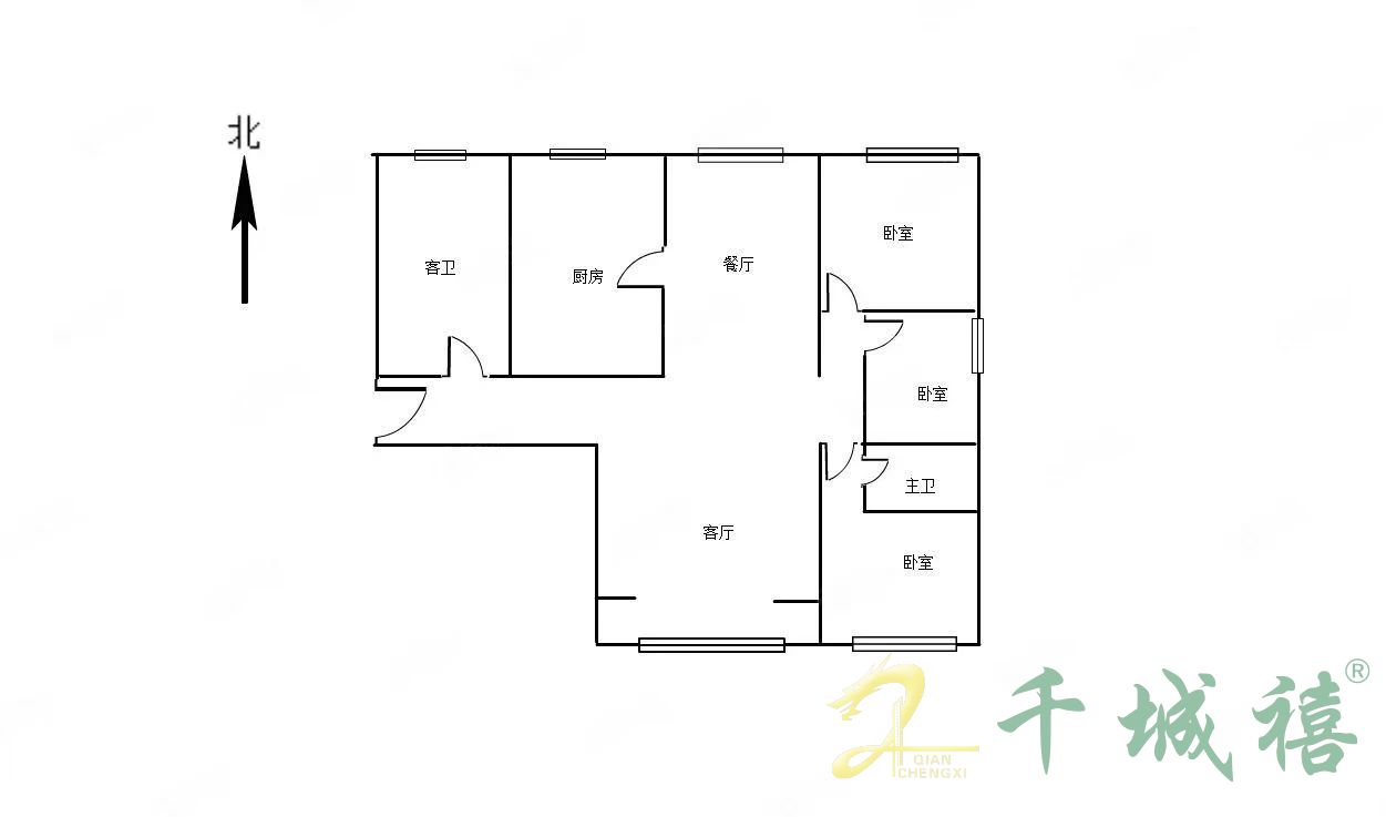 赵都新城利和园  3室2厅2卫   130.00万