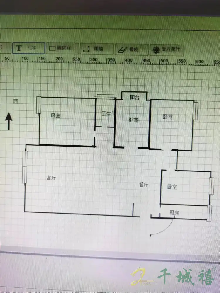 南湖花园二期  4室2厅2卫   168.00万室内图