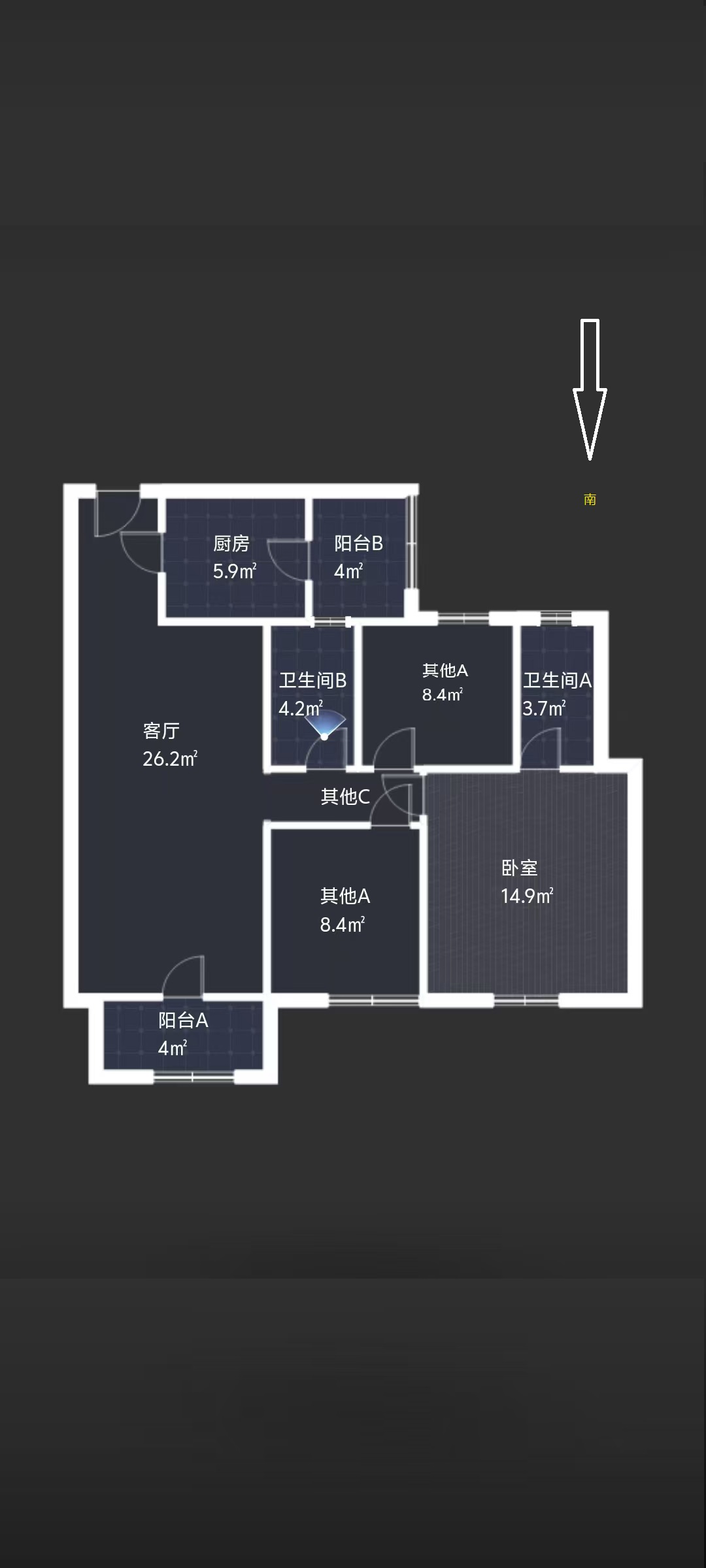 碧桂园越溪府  3室1厅2卫   120.00万