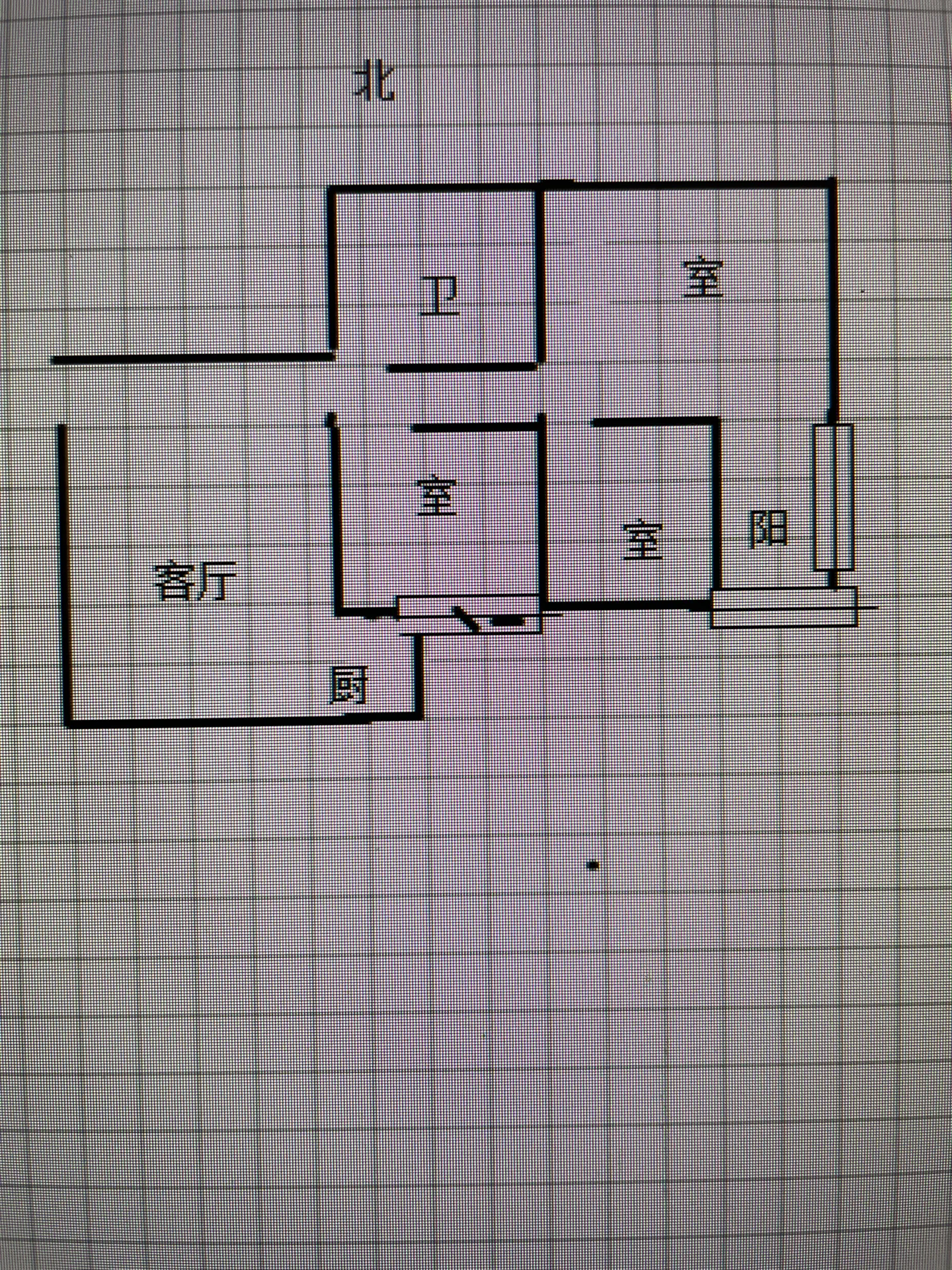 明珠花园C区  3室2厅1卫   99.00万室内图1