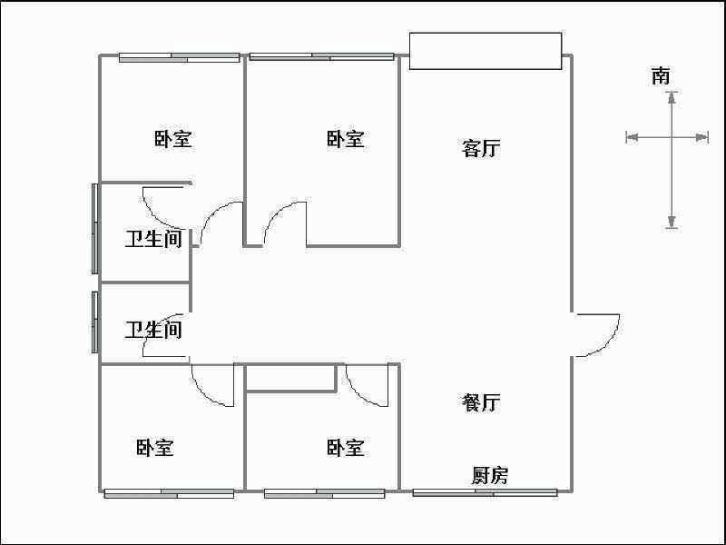 创鑫二期（阳光欧尚、双柳路29号）  4室2厅2卫   176.00万