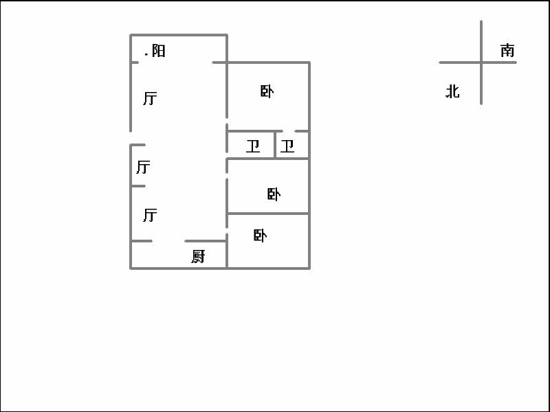 华信山水文苑北院（山水文苑秀园二期）  3室2厅2卫   1800.00元/月室内图