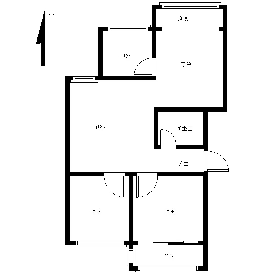 农机小区  3室1厅1卫   86.00万