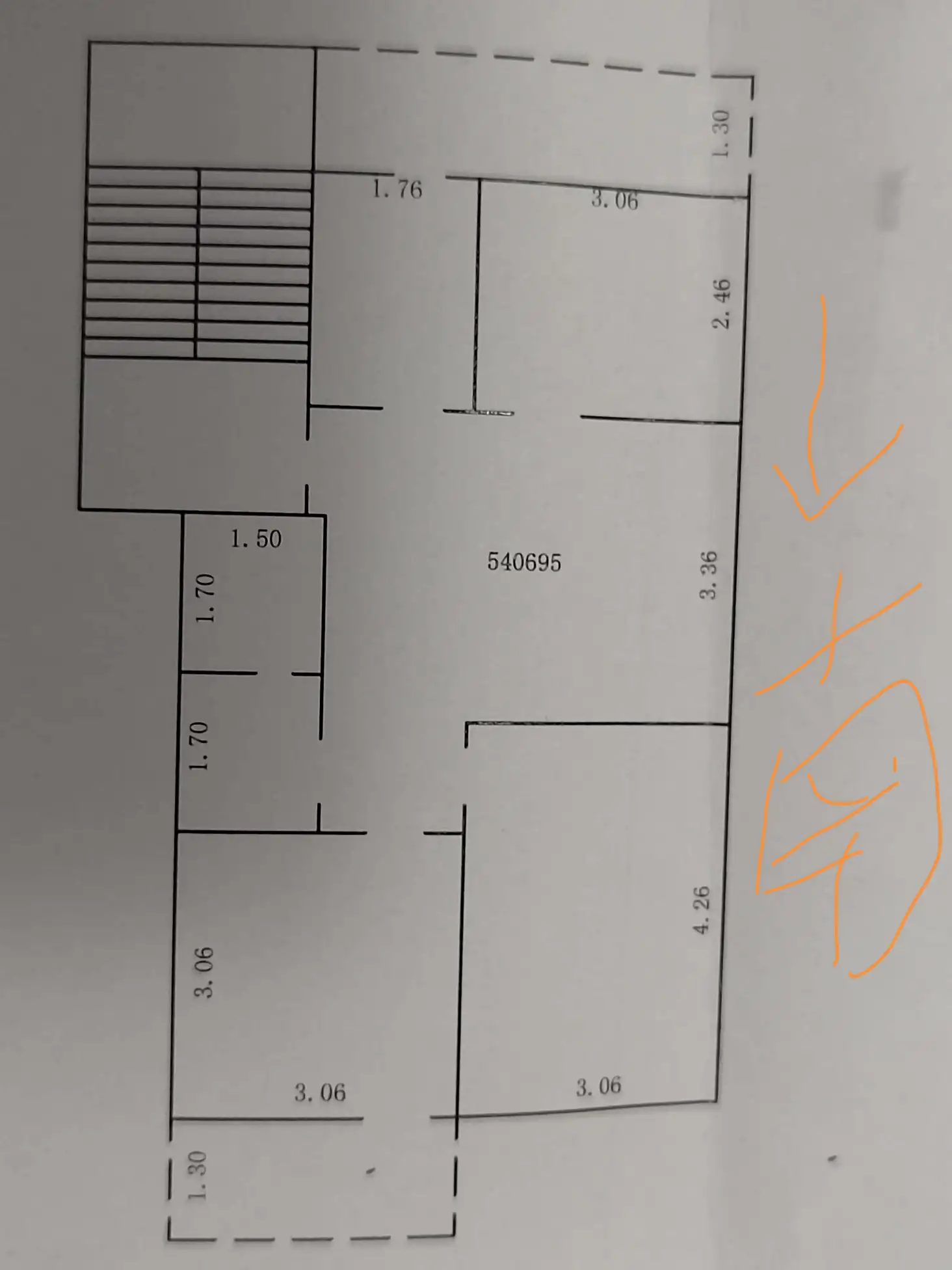 保险公寓  3室2厅1卫   110.00万室内图1