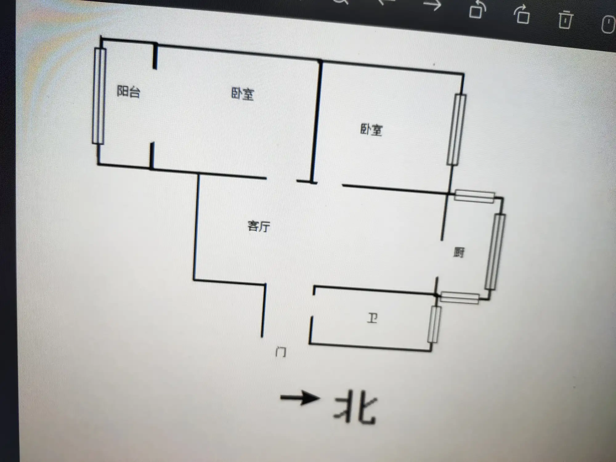 车管所家属院(原22中学家属院，滏园街32号)  2室1厅1卫   50.00万