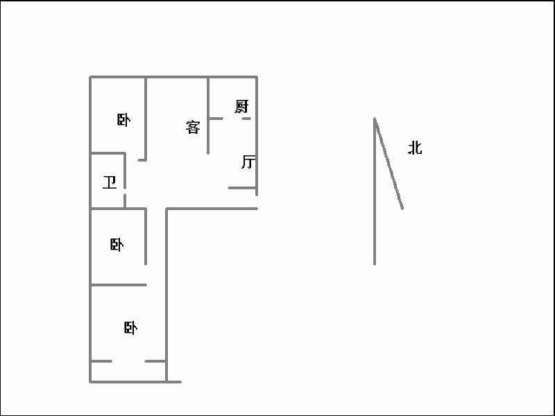 创鑫五期(阳光领地)（东柳东街89号）  3室2厅2卫   1500.00元/月室内图