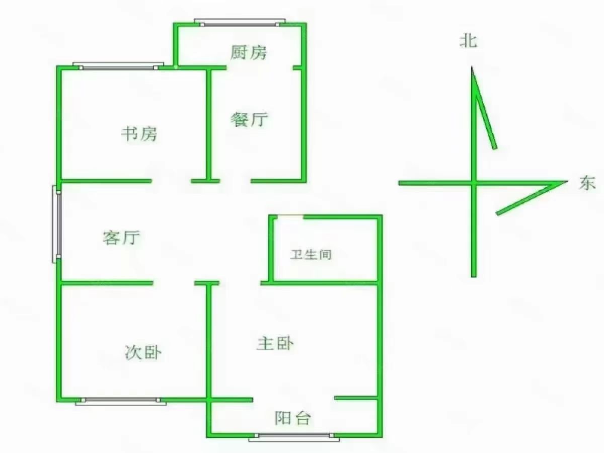 土山前街32号院  3室2厅1卫   78.50万