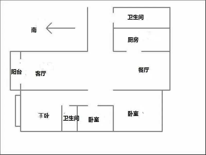 赵都新城利和园  3室2厅2卫   126.00万室内图