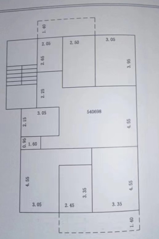 南上宋信用社家属楼（和平路东段东柳林小区)  4室2厅2卫   105.00万室内图