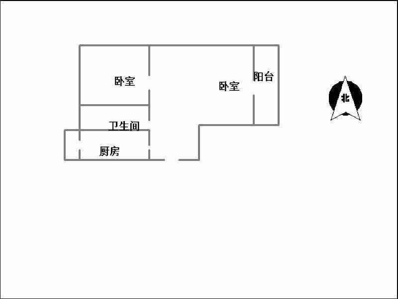 交运局家属院(复兴区）  2室2厅1卫   49.00万室内图