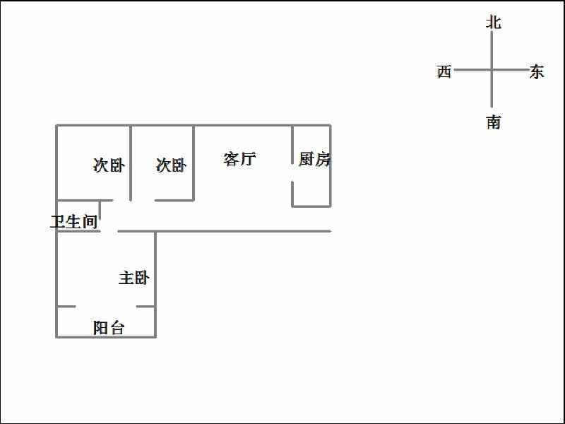 绿树林枫  3室1厅1卫   110.00万