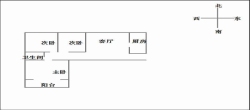 绿树林枫  3室1厅1卫   110.00万