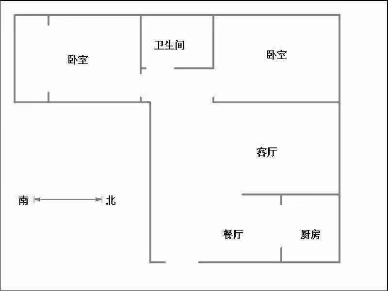 春风小区  3室1厅1卫   89.00万户型图