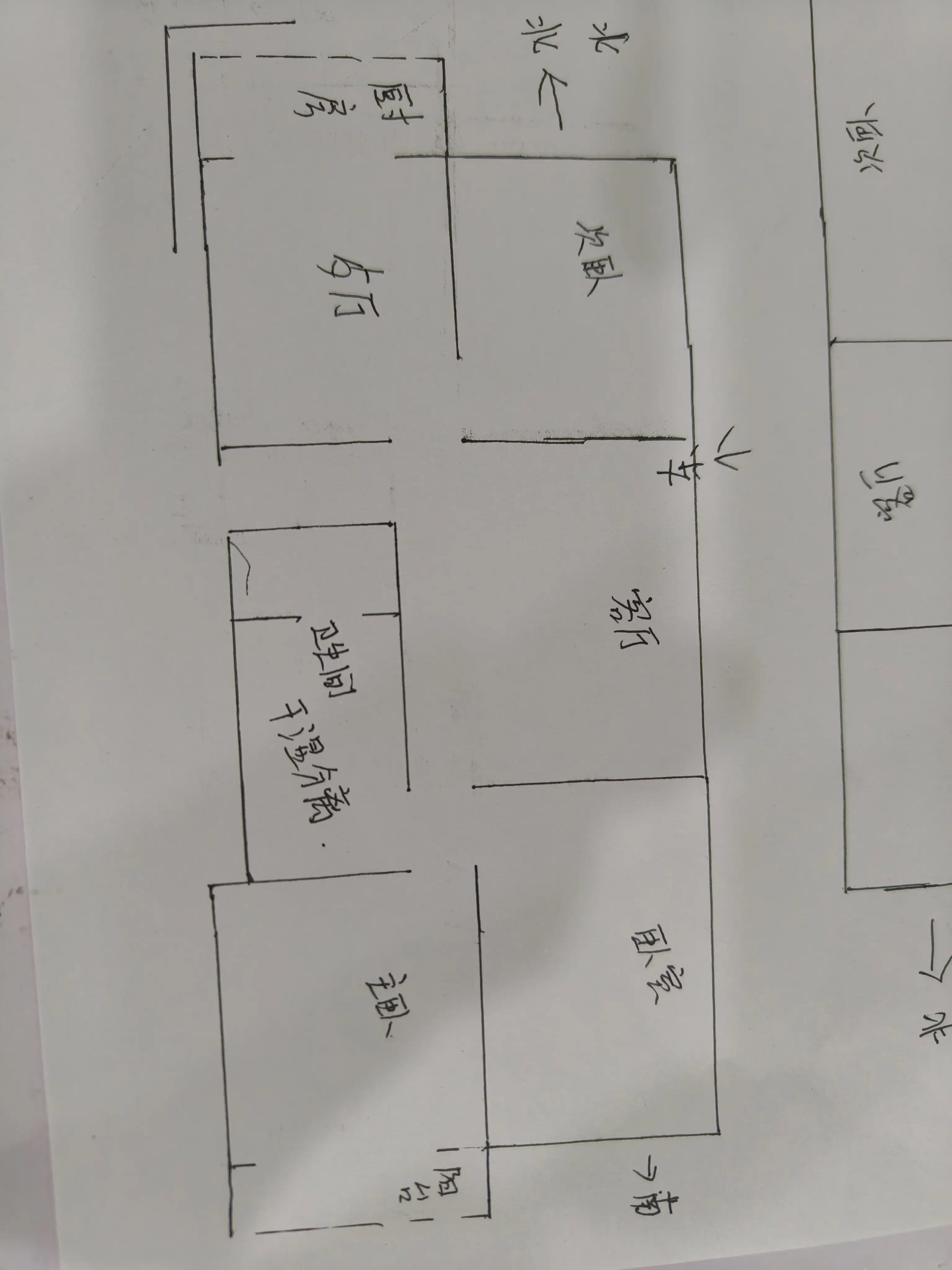 水厂路151号院  3室2厅1卫   90.00万