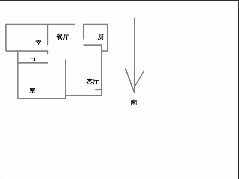 美意苑  2室2厅1卫   81.00万户型图