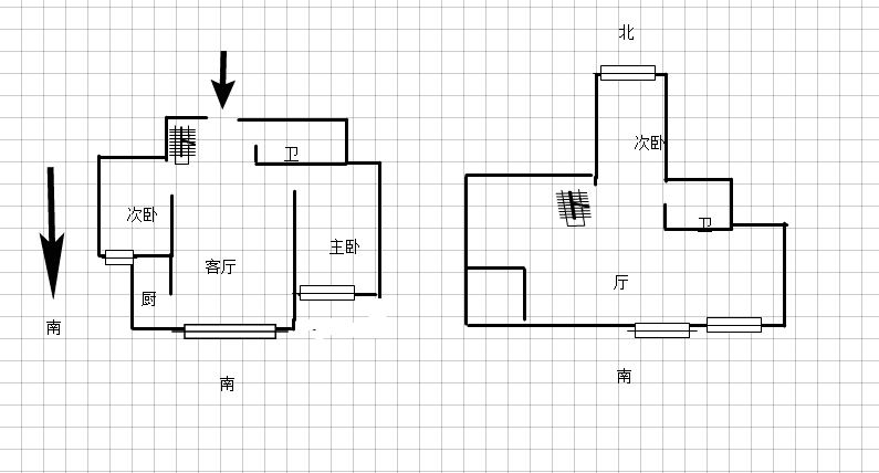 丰逸小区  3室2厅2卫   60.00万室内图1