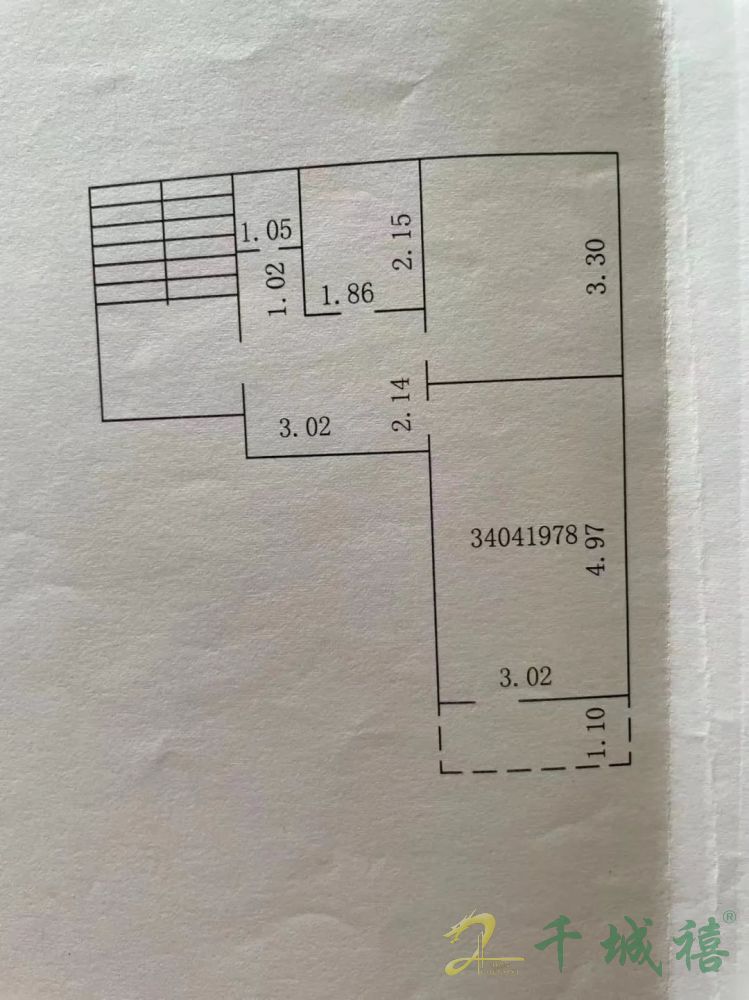 劳动路2号院(北院)  2室1厅1卫   40.00万户型图