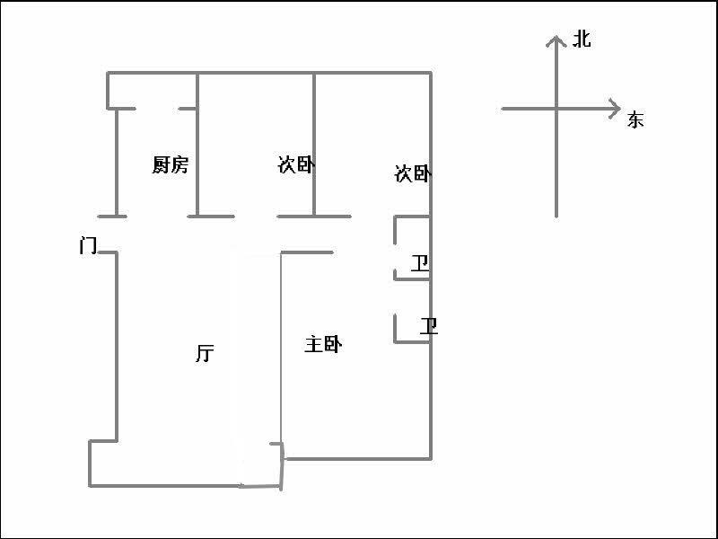 嘉旺苑  3室2厅2卫   205.00万室内图