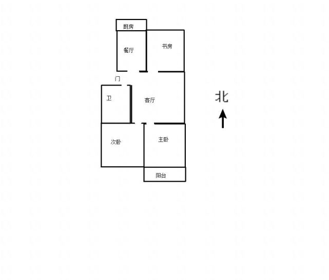 嘉苑小区  3室2厅2卫   1200.00元/月户型图