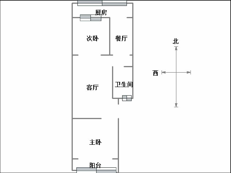 双丰小区  2室2厅1卫   40.80万室内图