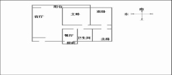 桃园小区  3室2厅1卫   1400.00元/月