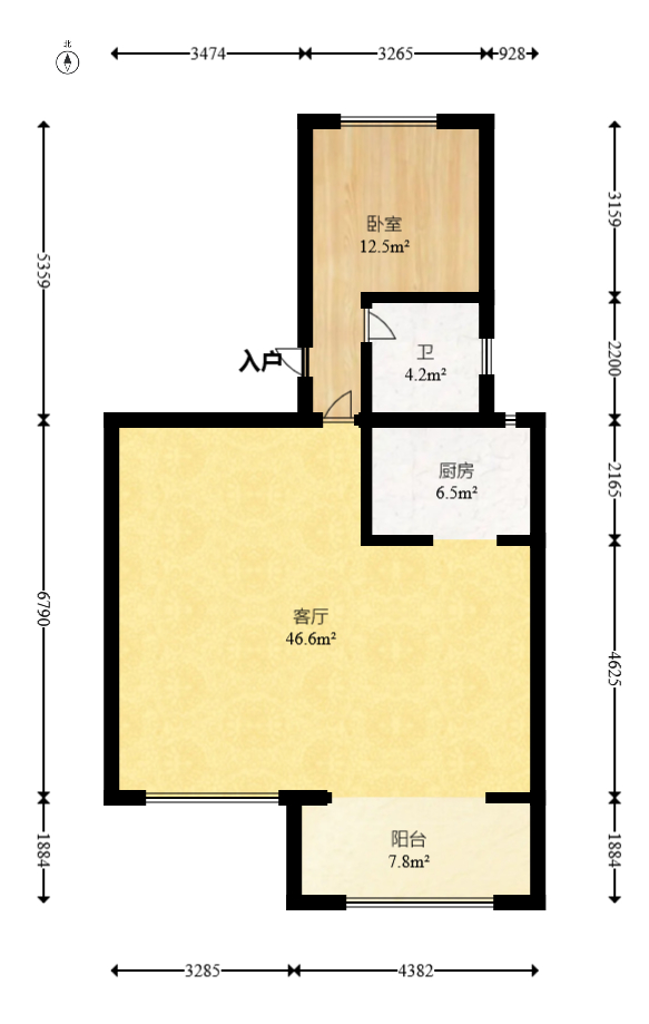 中交建发松雅院  5室2厅2卫   320.00万室内图1