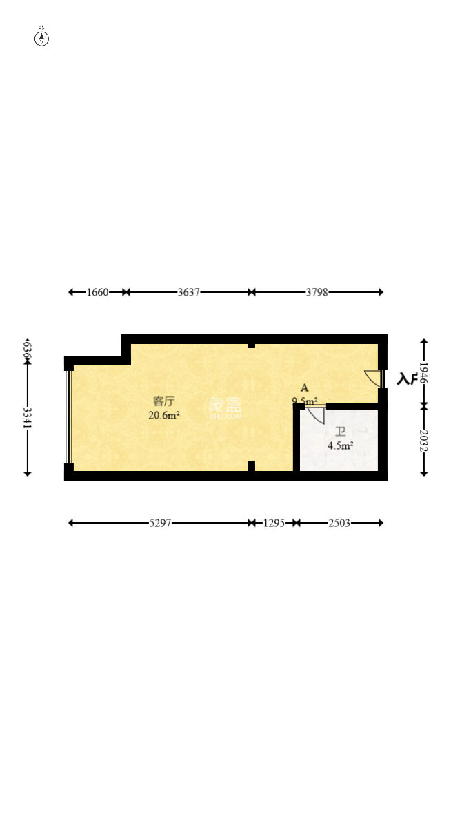 爱都（IDO）  1室1厅1卫   26.80万