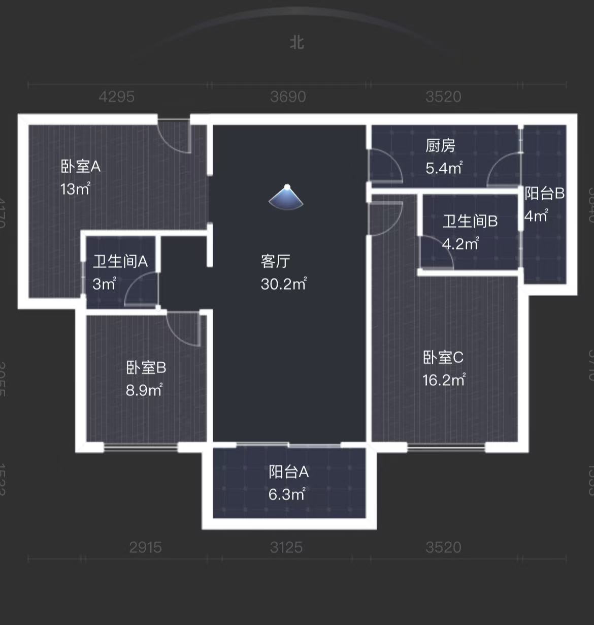 九八缔景城 3室2厅2卫 45.00万 九八缔景城 3室2厅2卫 45.00万室内图