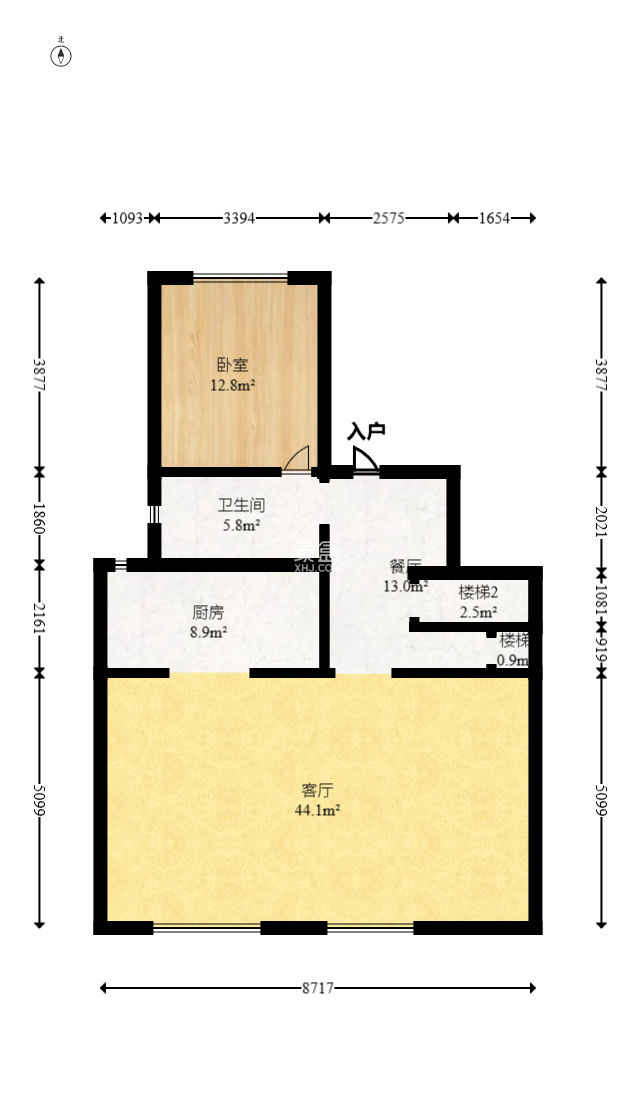 敏捷珑玥府  5室2厅3卫   160.00万