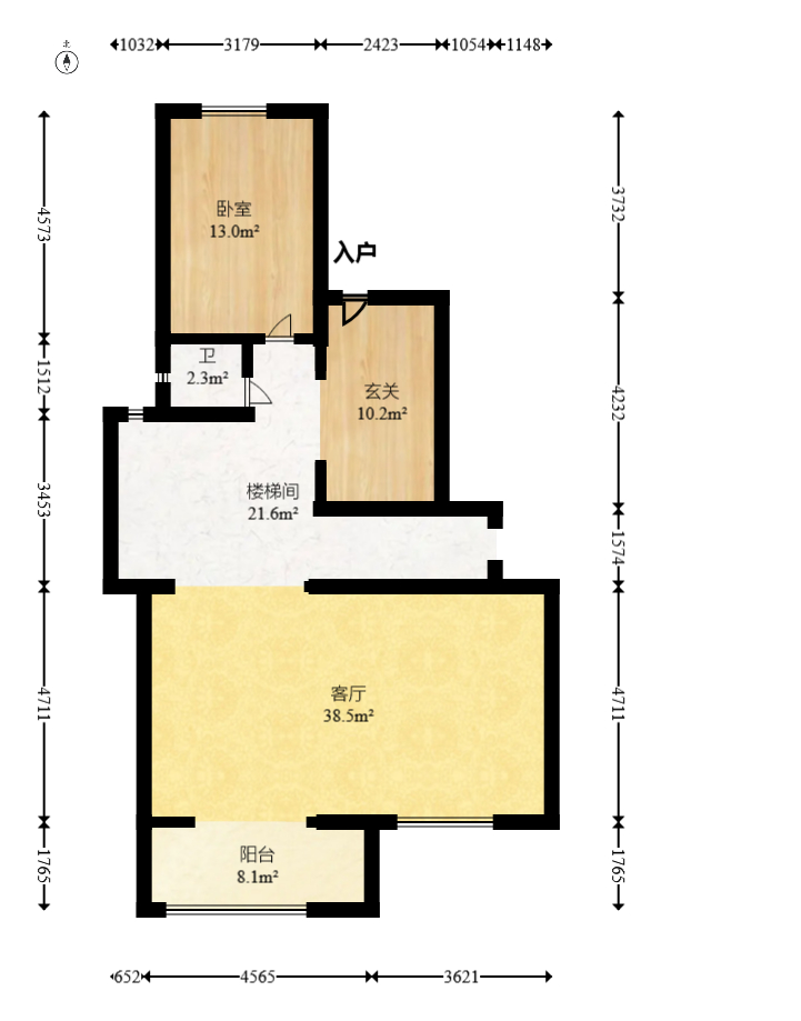 金辉优步湖畔 4室2厅2卫 218.0万 金辉优步湖畔 4室2厅2卫 218.0万户型图