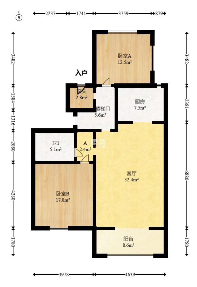 卓越千山里  5室2厅2卫   219.00万