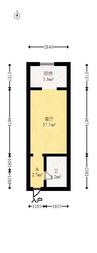 中建木莲工社  1室1厅1卫   25.80万