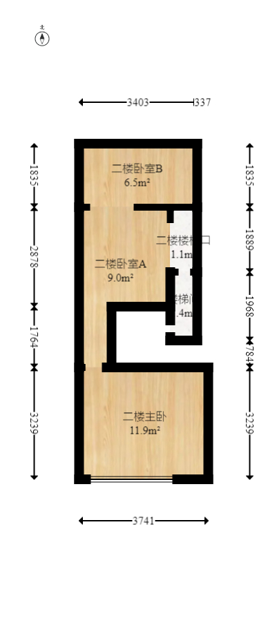 保利天禧EF区  2室1厅1卫   78.00万其他