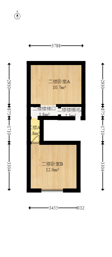启迪协信中心  2室1厅1卫   58.80万其他