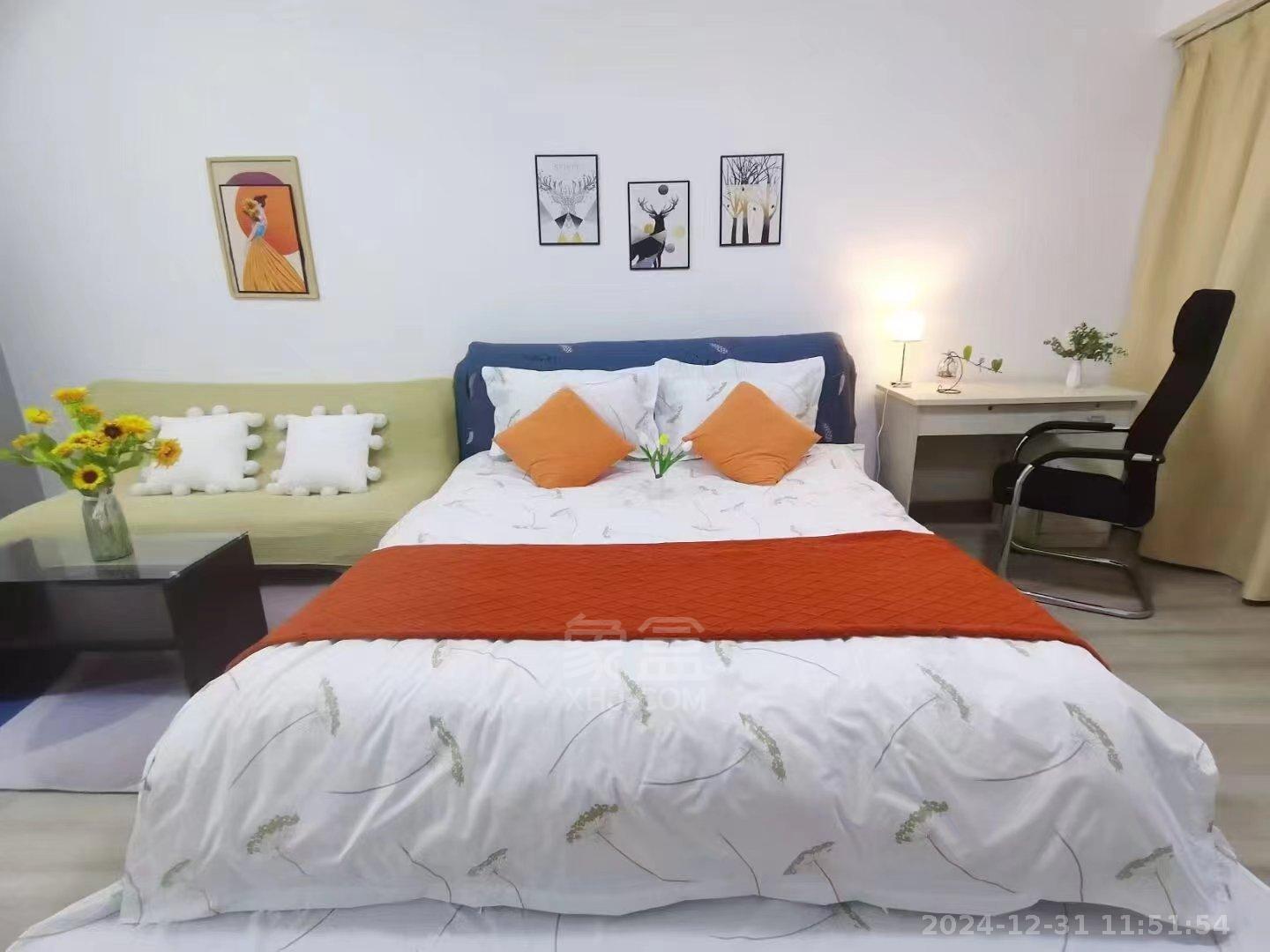 汉华国际 1室1厅1卫 1500.0元/月 汉华国际 1室1厅1卫 1500.0元/月室内图