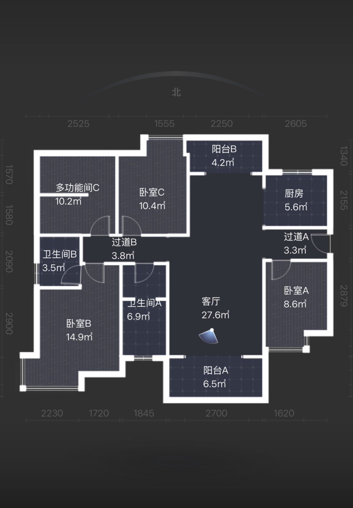 提香蓝岸  4室2厅2卫   65.00万