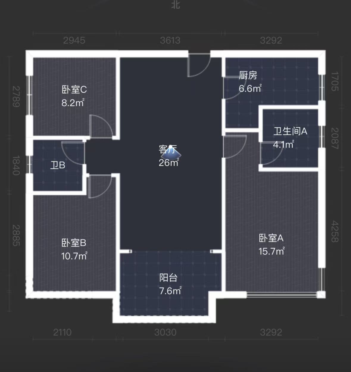 雅立天骄阁  3室2厅2卫   56.00万