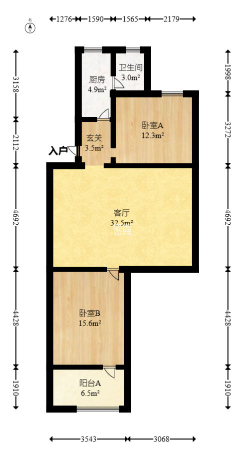 五一东村  2室1厅1卫   50.00万