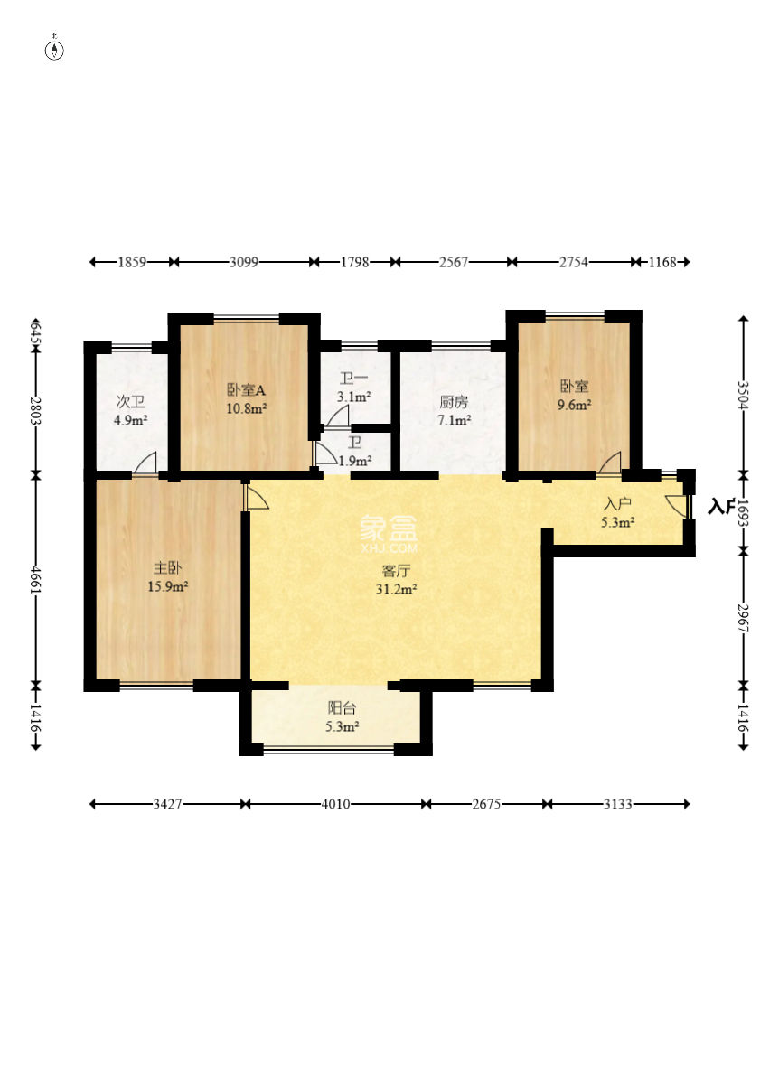 新城悦隽  3室2厅2卫    99.0万 新城悦隽  3室2厅2卫    99.0万