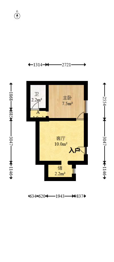 燕山街社区  3室3厅3卫   52.80万室内图1
