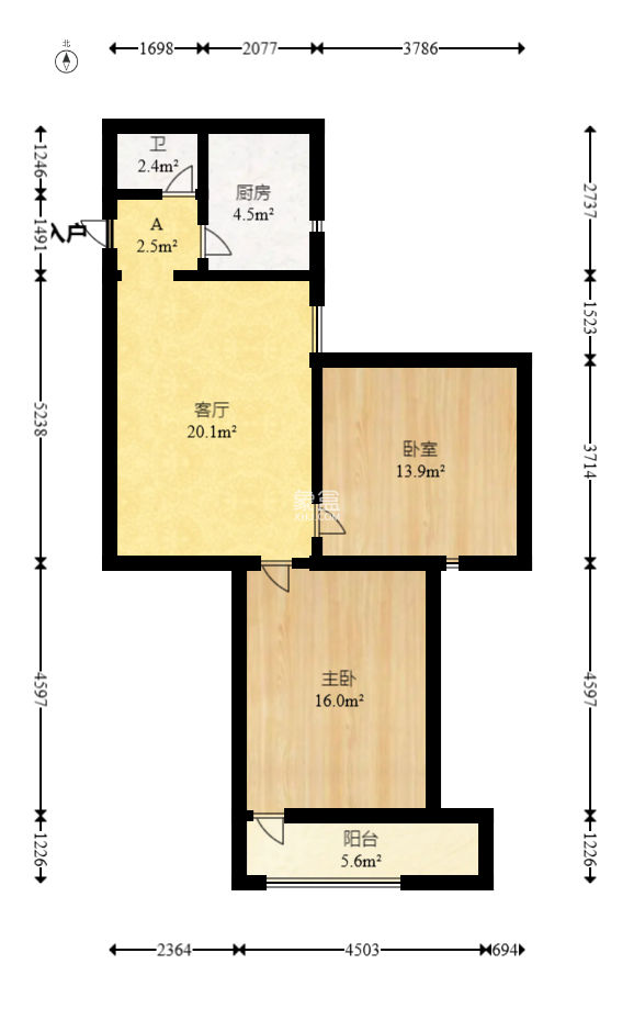 有色冶金研究设计院（浏城桥）  2室2厅1卫   83.80万