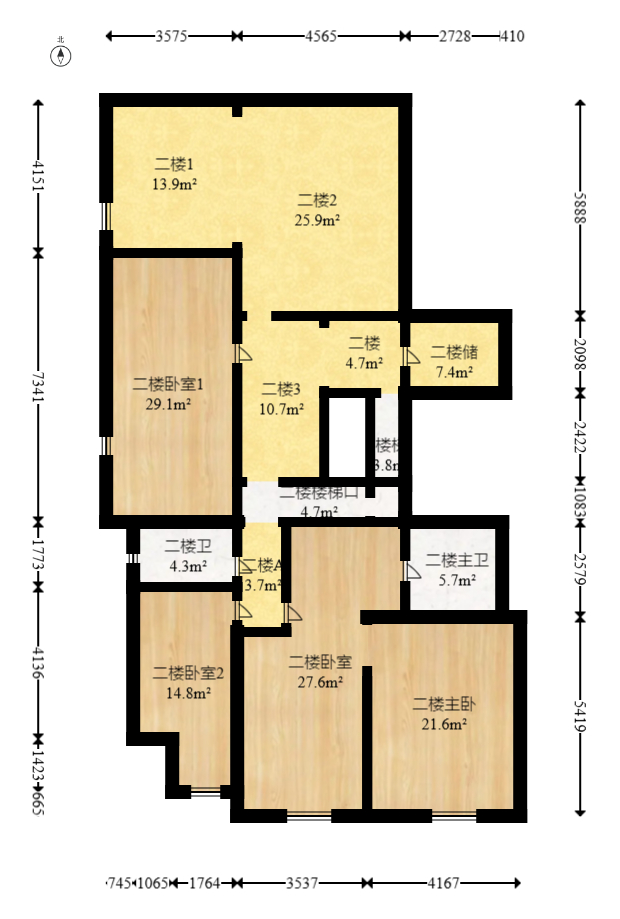 向阳门第  3室1厅1卫   498.00万其他