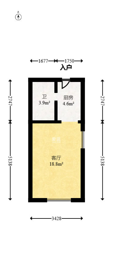 华润琨瑜府  2室1厅1卫   53.00万