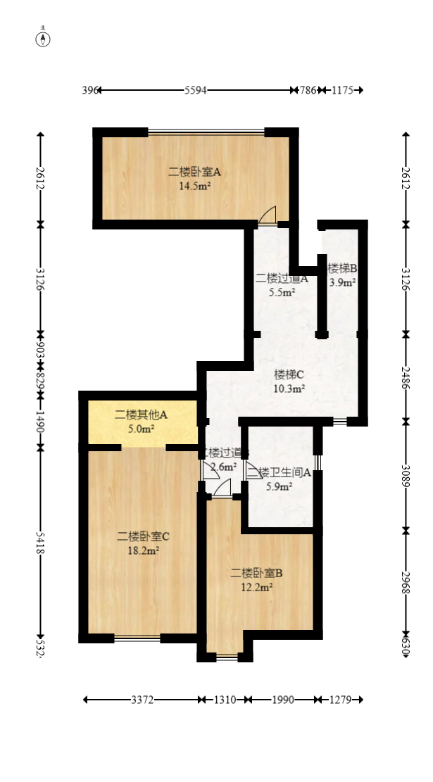 南国嘉苑  5室2厅2卫   108.00万其他