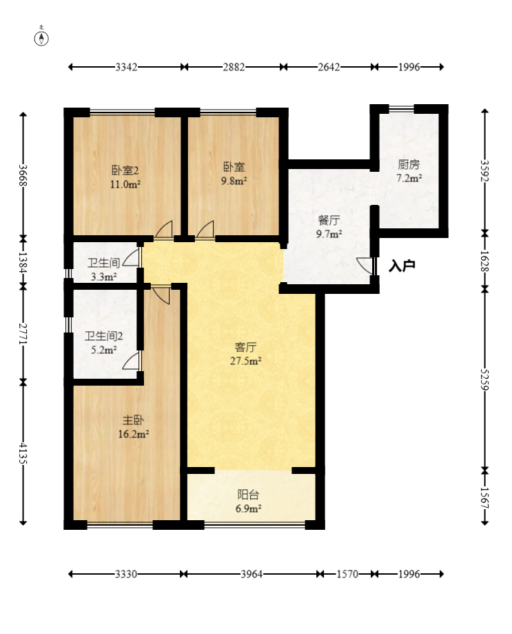 康桥长郡  1室1厅1卫    62.8万 康桥长郡  1室1厅1卫    62.8万户型图