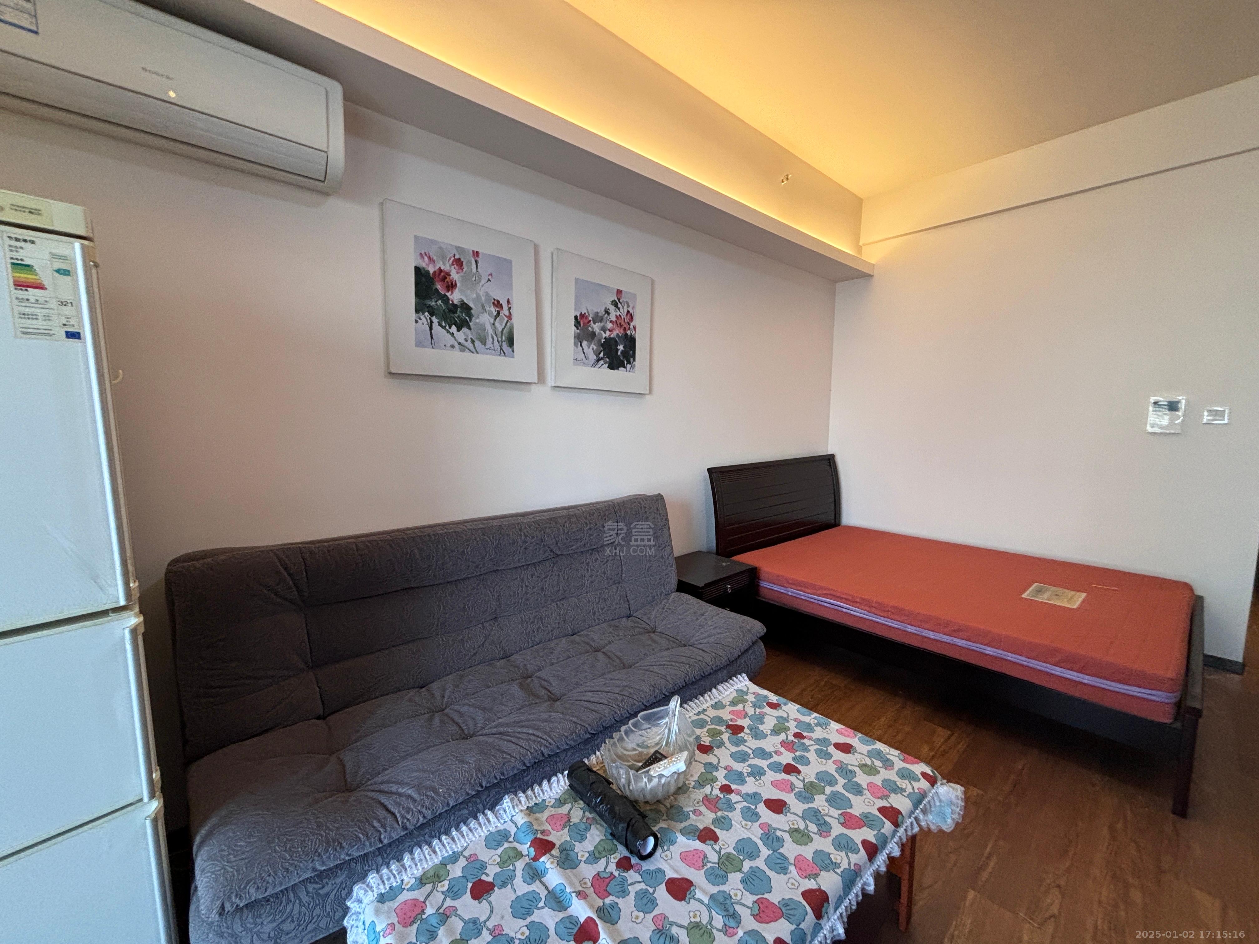 中泰财富湘江 1室0厅1卫 1200.0元/月 中泰财富湘江 1室0厅1卫 1200.0元/月室内图