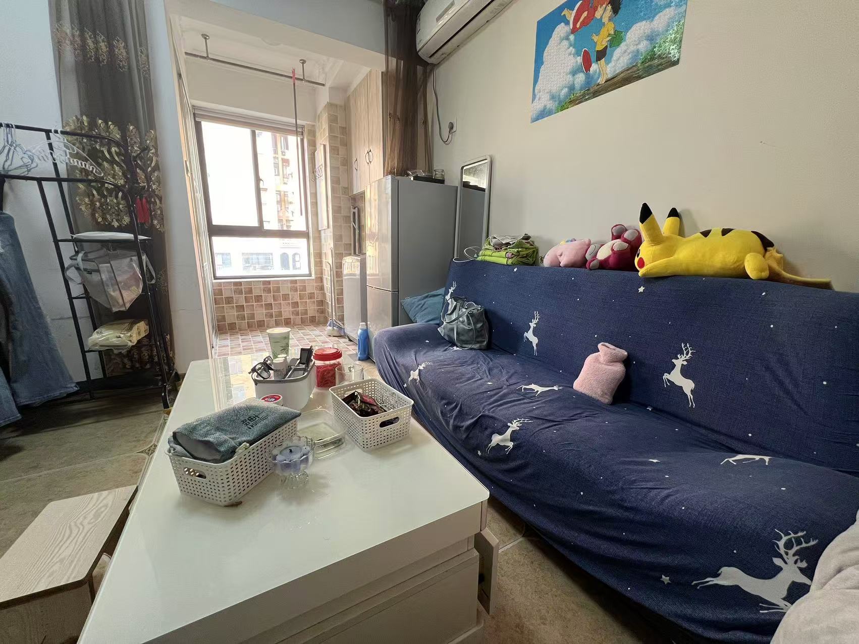 中信凯旋蓝岸（中信新城三期）  1室1厅1卫   1300.00元/月户型图