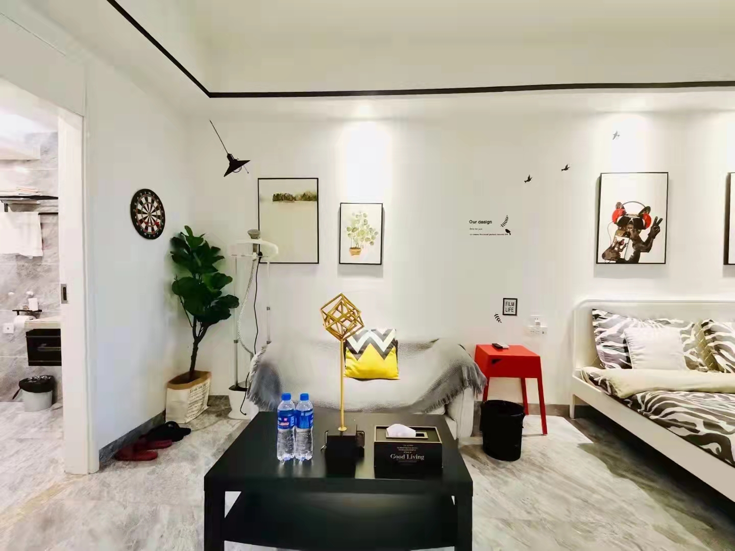 宇建国贸城 1室0厅1卫 90.0万 宇建国贸城 1室0厅1卫 90.0万室内图